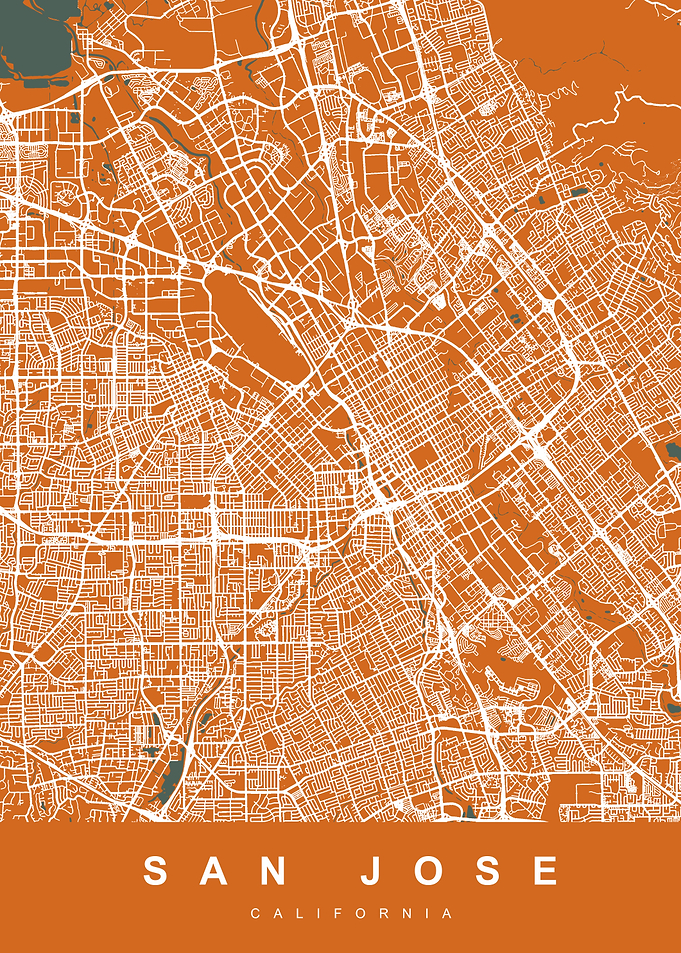 San Jose City Map US