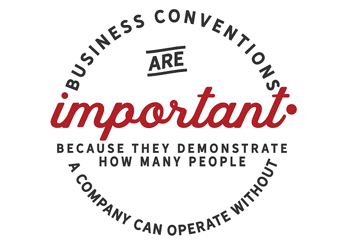 Business conventions