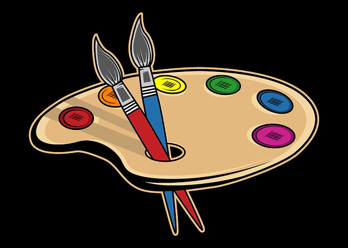 Color Palette Artist Or Pa