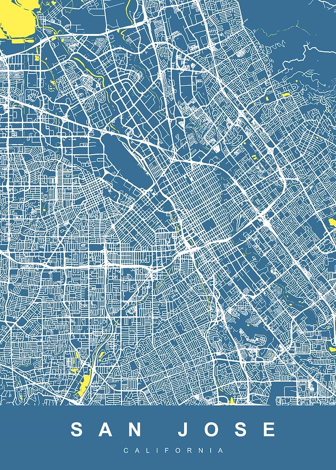 San Jose City Map US