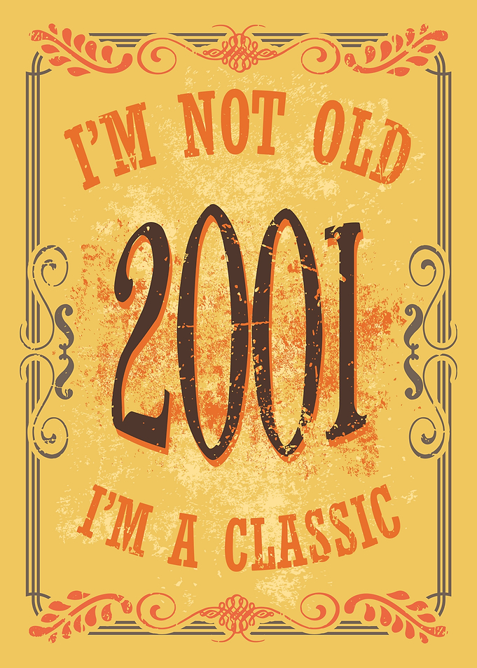 Im a Classic 2001 Birthda