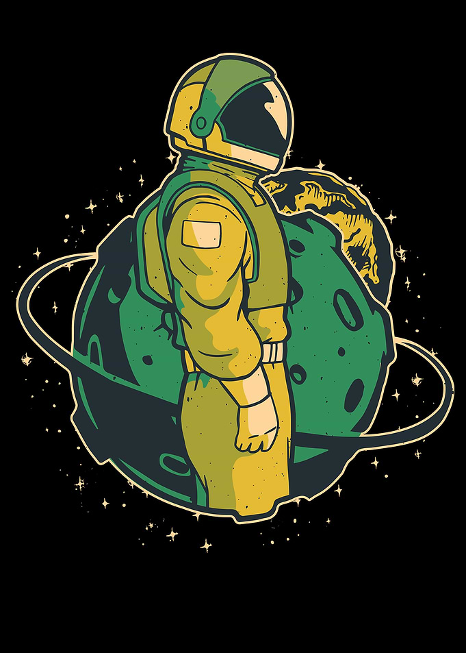 Space Force Poster Galaxy