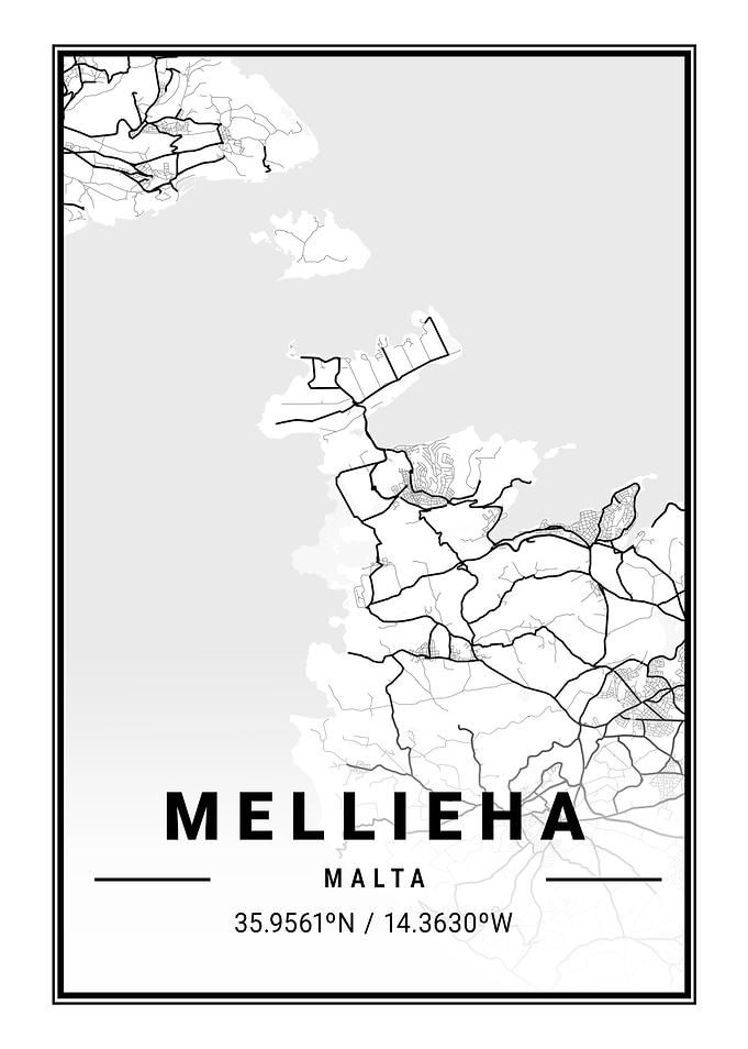 Mellieha Light City Map