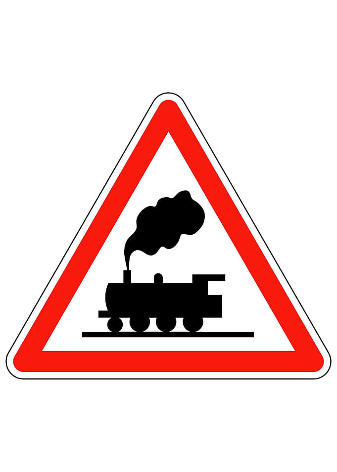 French Road Sign