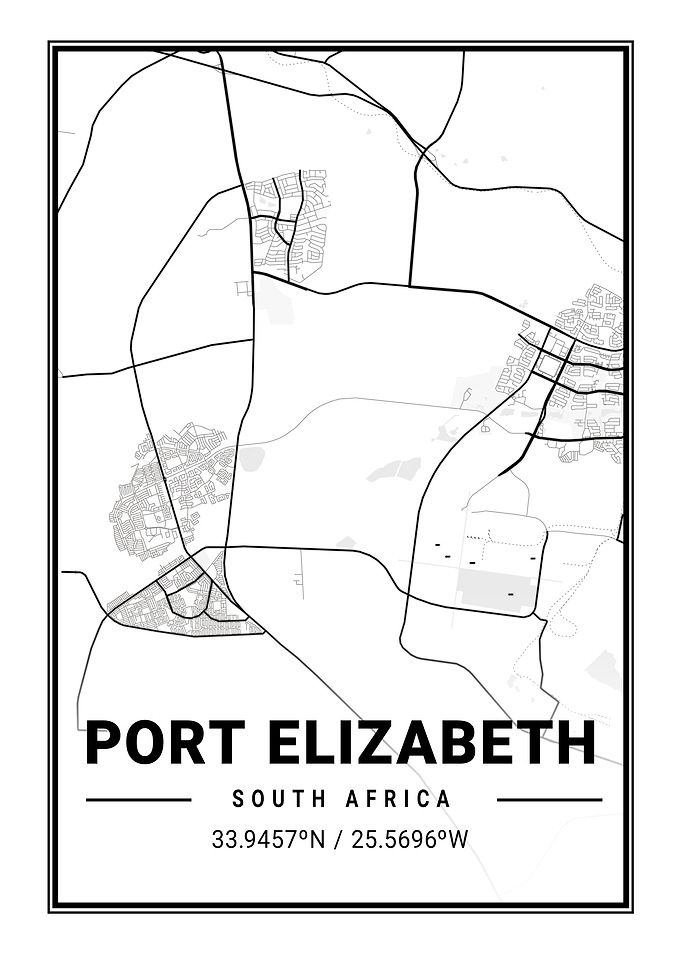 Port Elizabeth Light Map