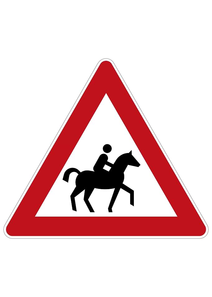 German Road Sign