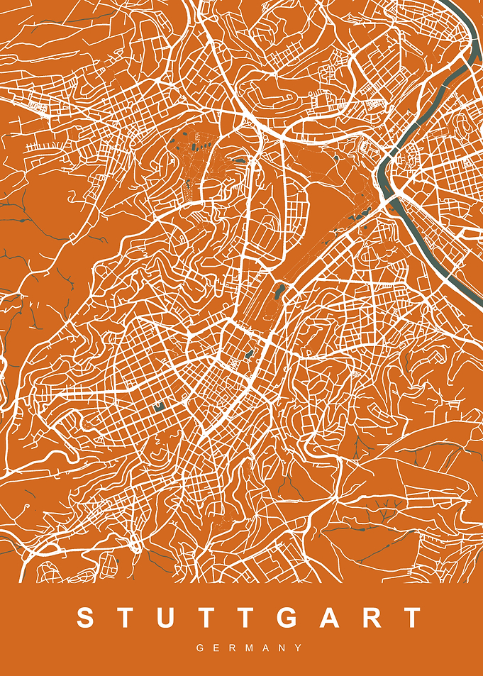 Cologne City Map Germany