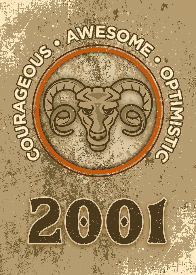 Aries 2001 Birthday Gift