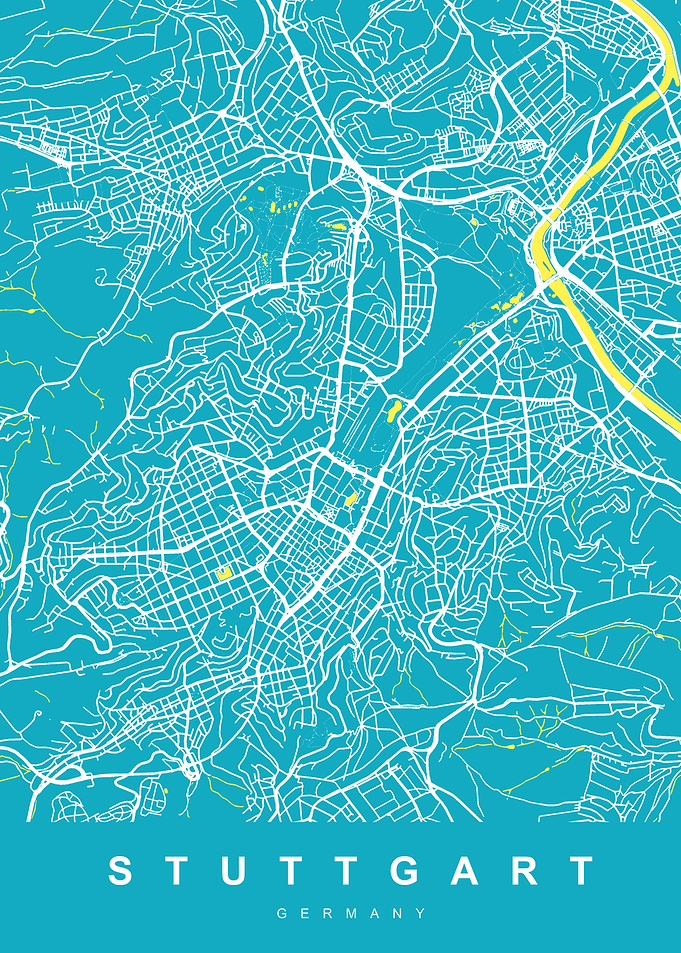 Cologne City Map Germany