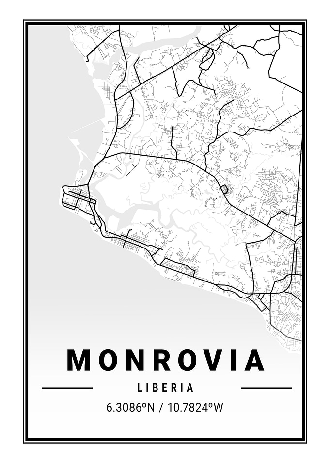 Monrovia Light City Map