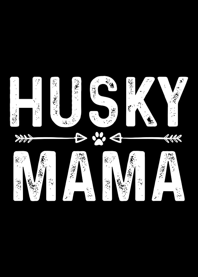 Siberian Husky Mama Dog Mo