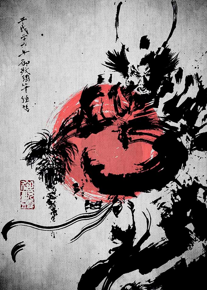 ANGRY SAMURAIART