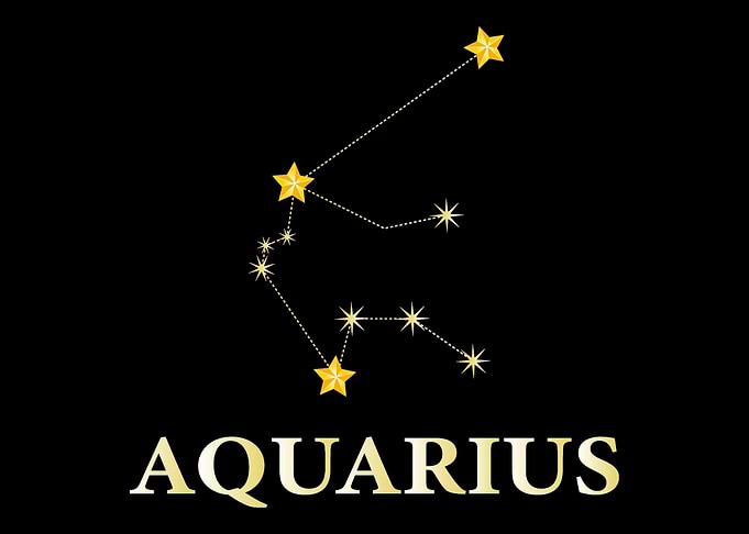 Zodiac Constellation Aquar