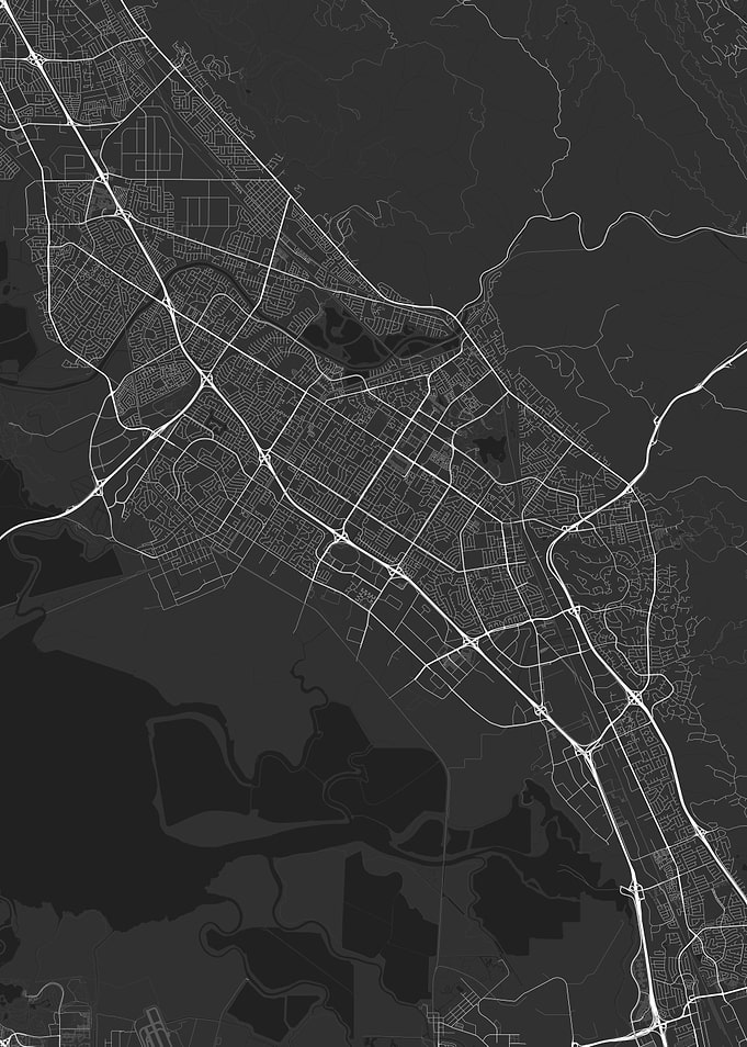 Fremont USA Map