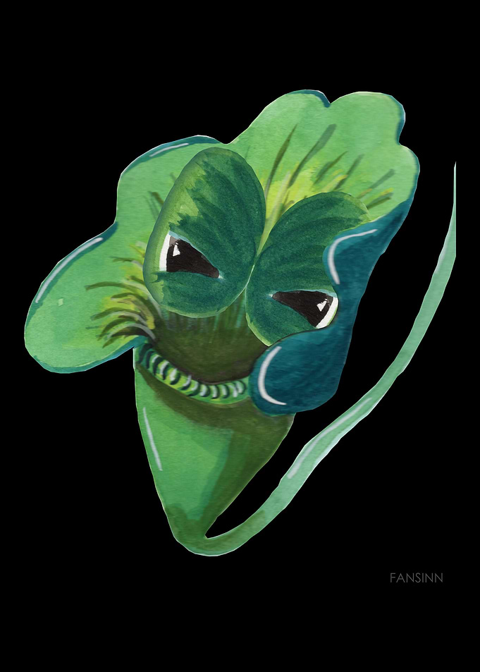 Plant devour flesh funny c