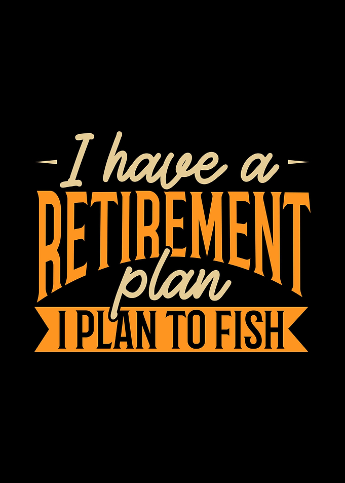 Fishing Retirement Fisherm