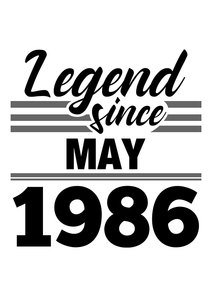 Legend Since May 1986