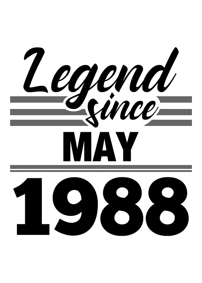 Legend Since May 1988