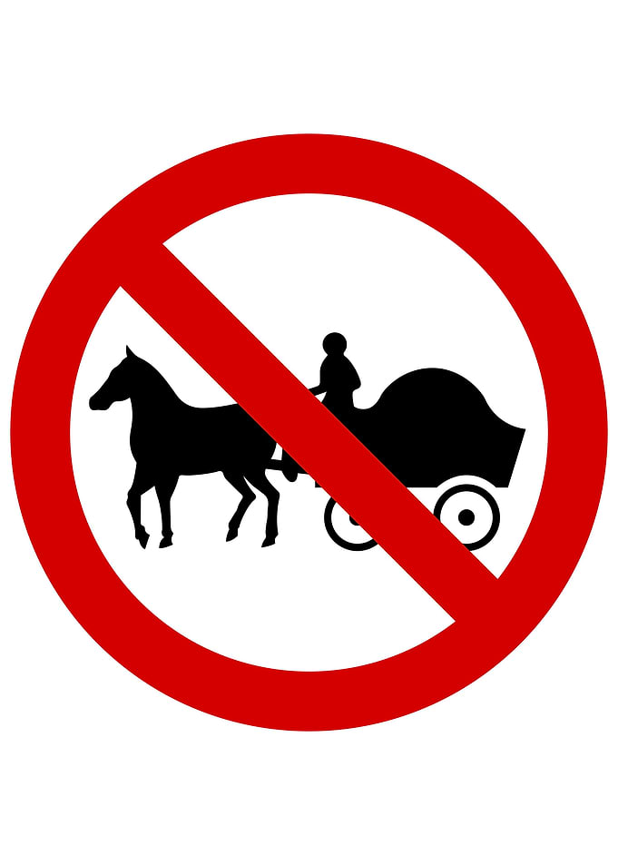Ireland Road Sign