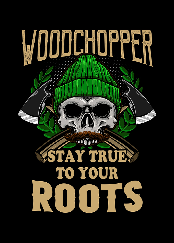 Woodchopper Roots Skull