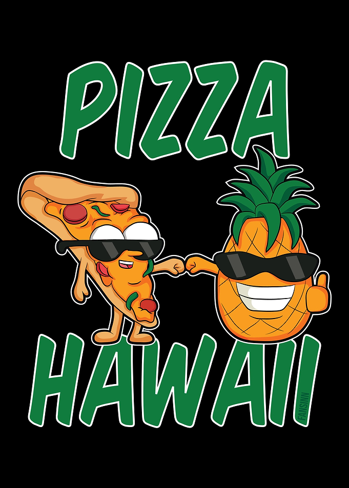 Pizza Hawaii pineapple ham
