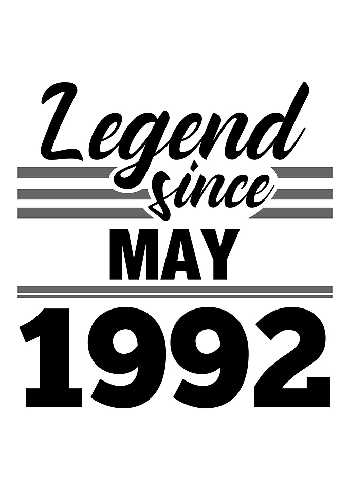 Legend Since May 1992