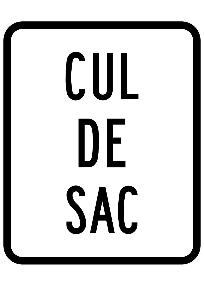 Ireland Road Sign