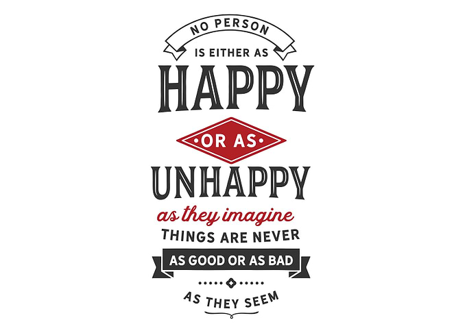 either as happy