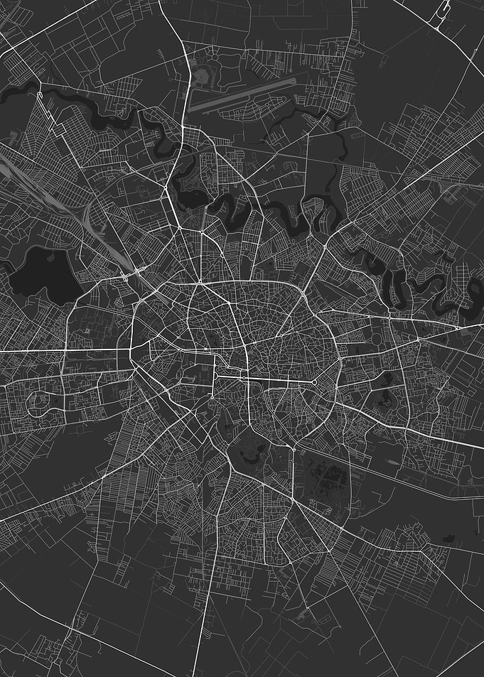 Bucharest Romania Map
