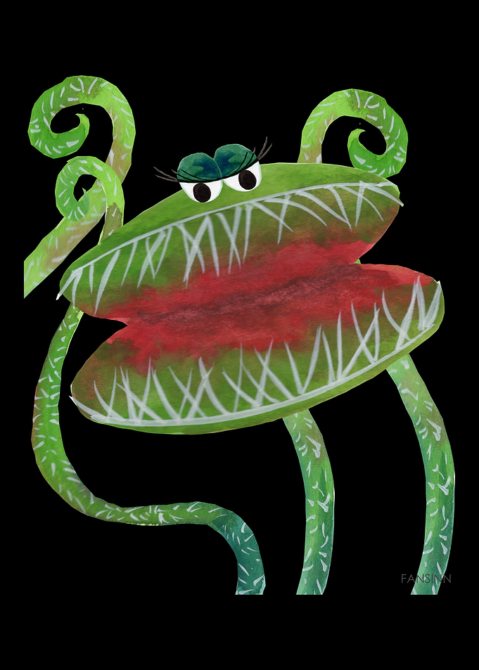 Plant devour flesh funny c