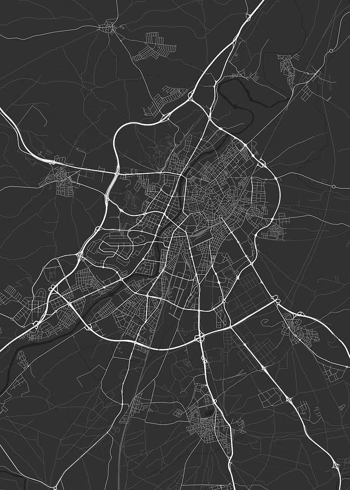 Valladoid Spain Map