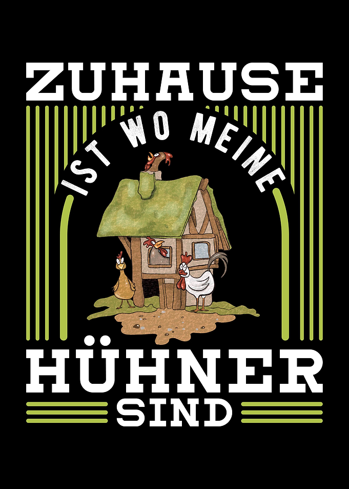 Huehner Landwirt
