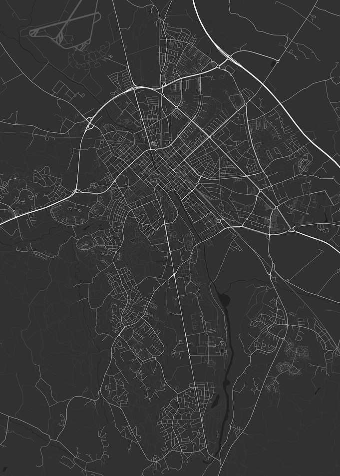 Uppsala Sweden Map