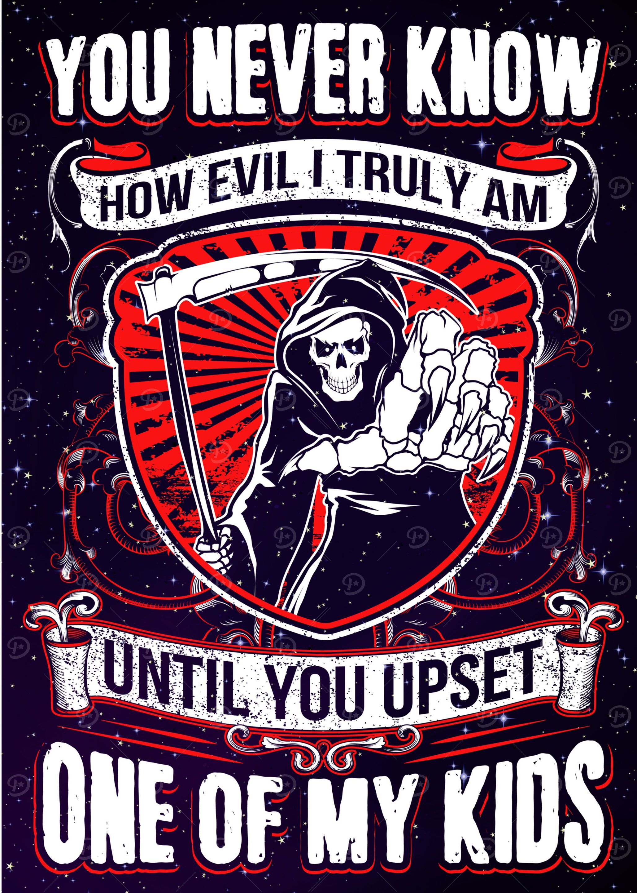 Skull Biker Bones funny