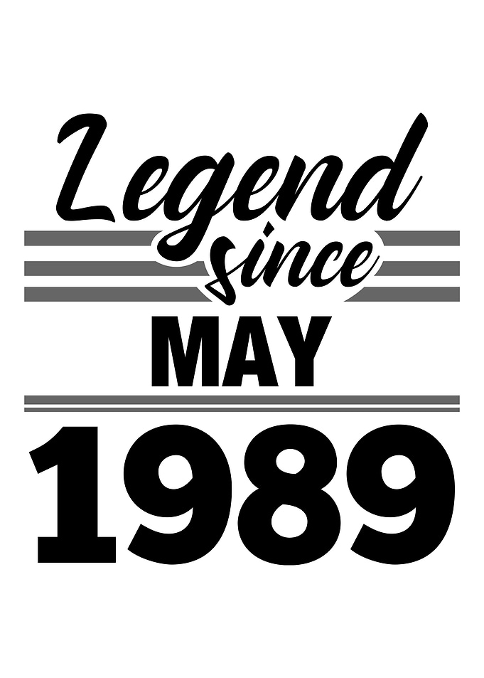 Legend Since May 1989