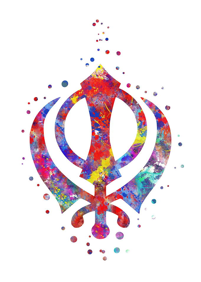 Khanda Sikh symbol
