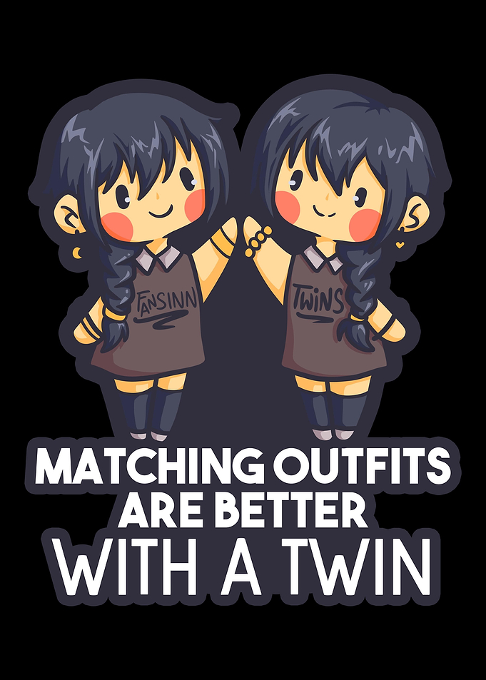 Girl twins sister gift