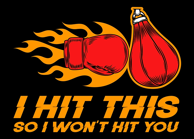 Boxing Glove On Fire