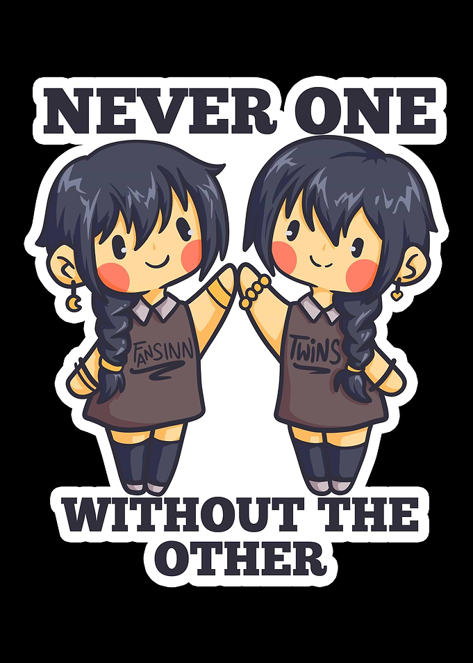 Girl twins sister gift