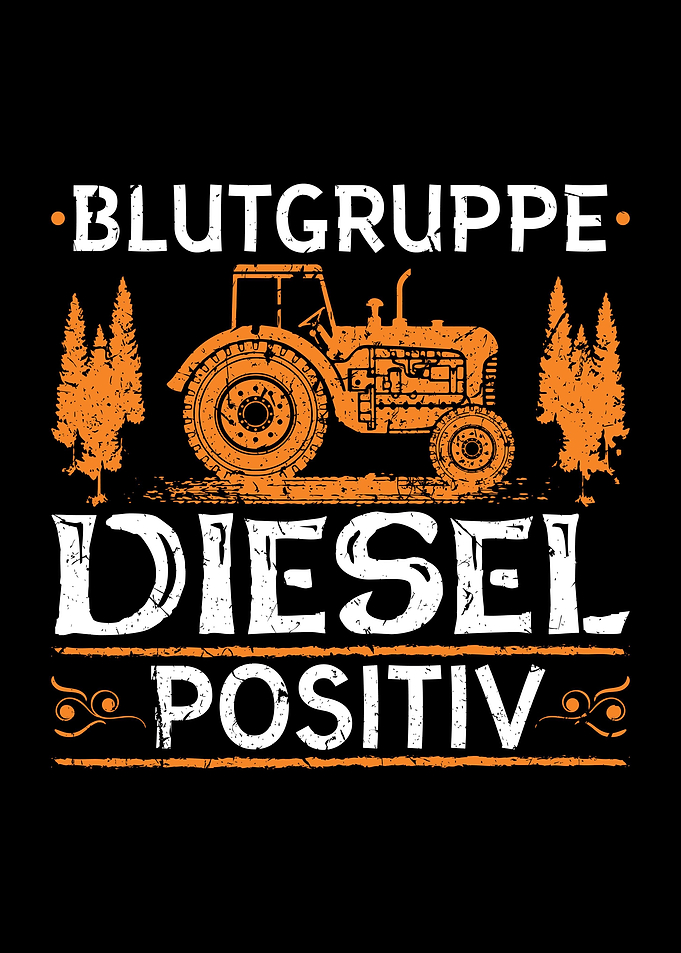 Blutgruppe Diesel Traktor