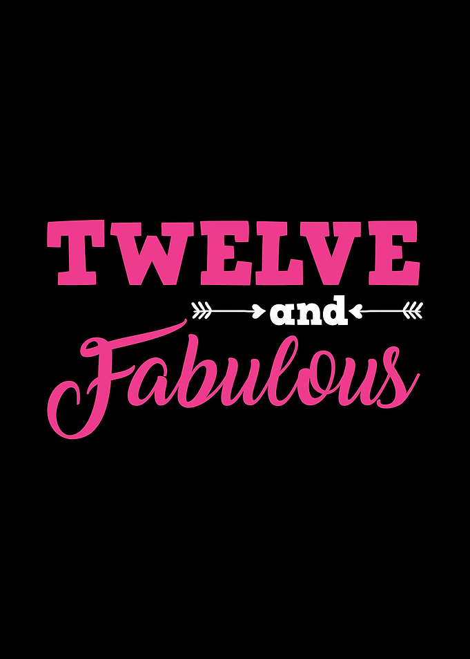 12th Birthday Twelve Years