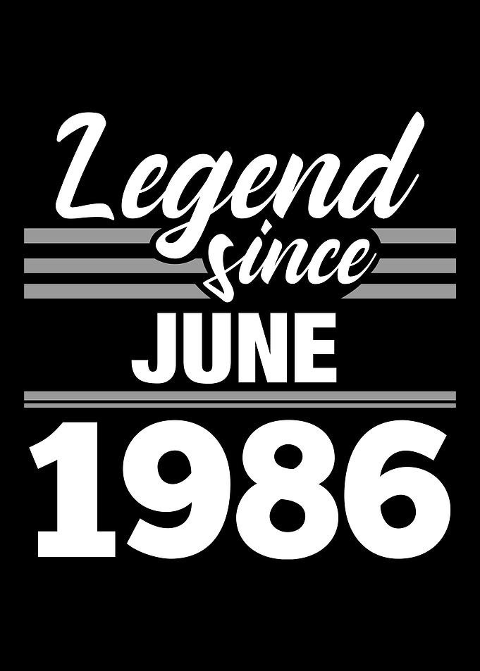 Legend Since June 1986