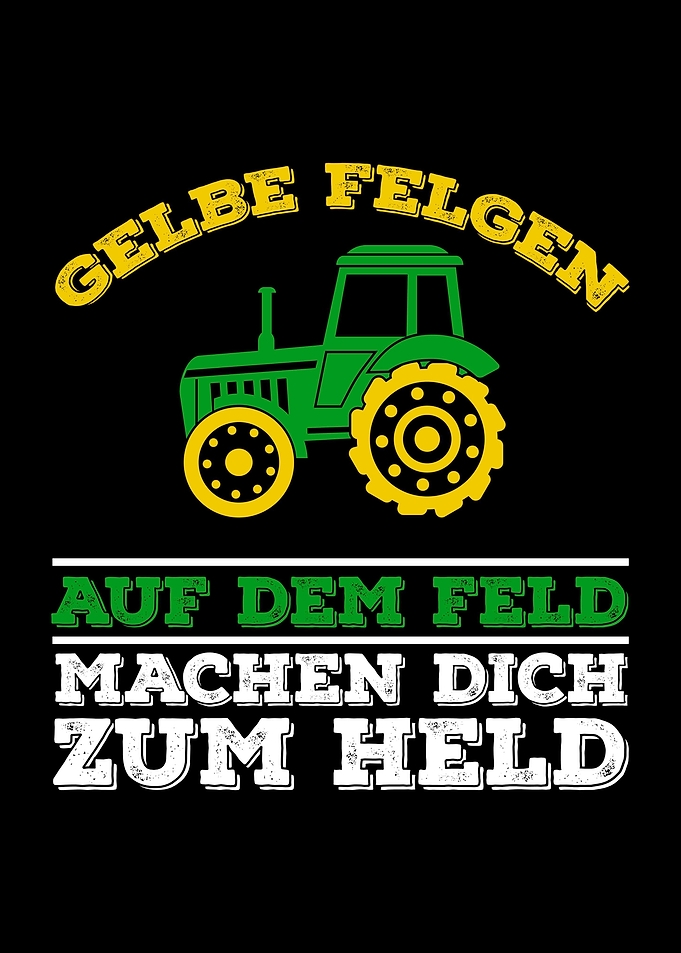 Traktor Design Landwirt