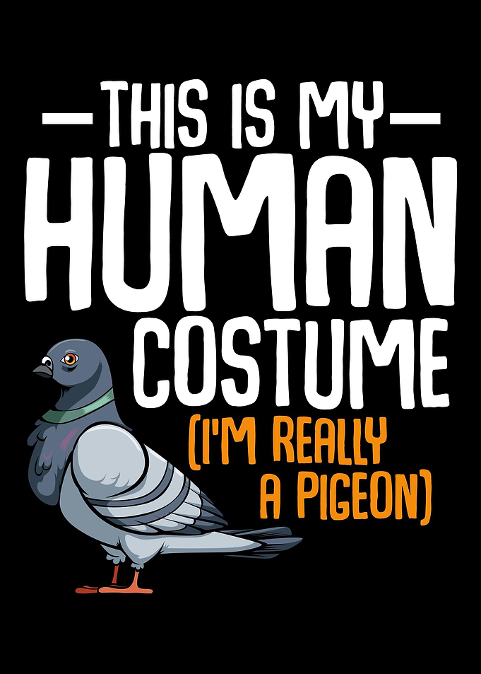 This Is My Human Costume P