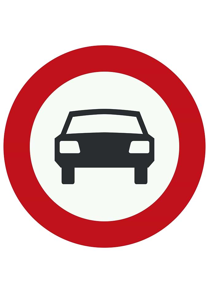 Netherlands Road Sign