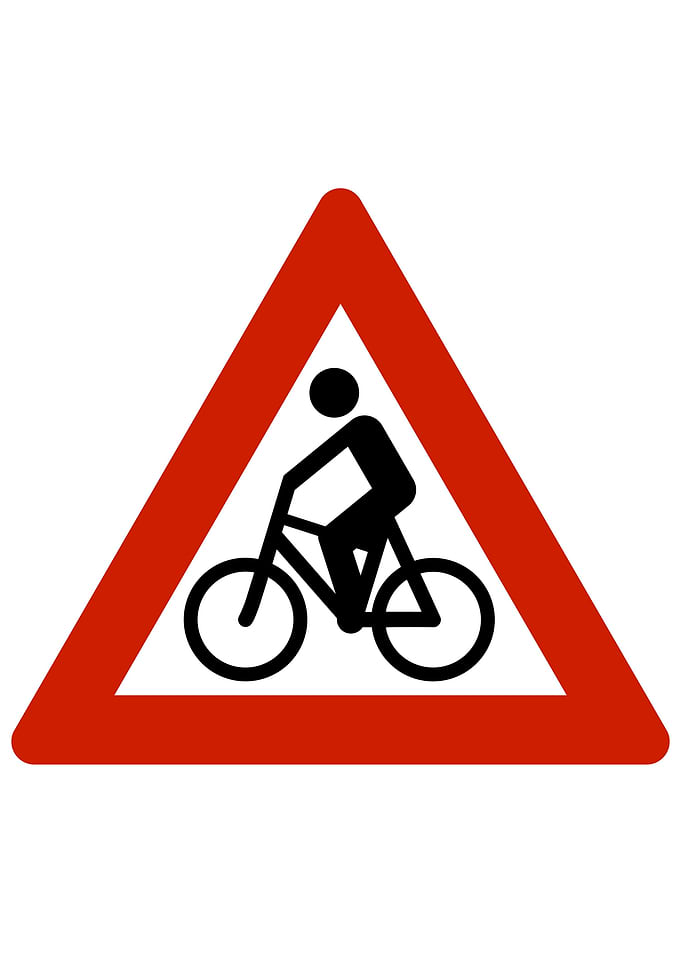 Norwegian Road Sign