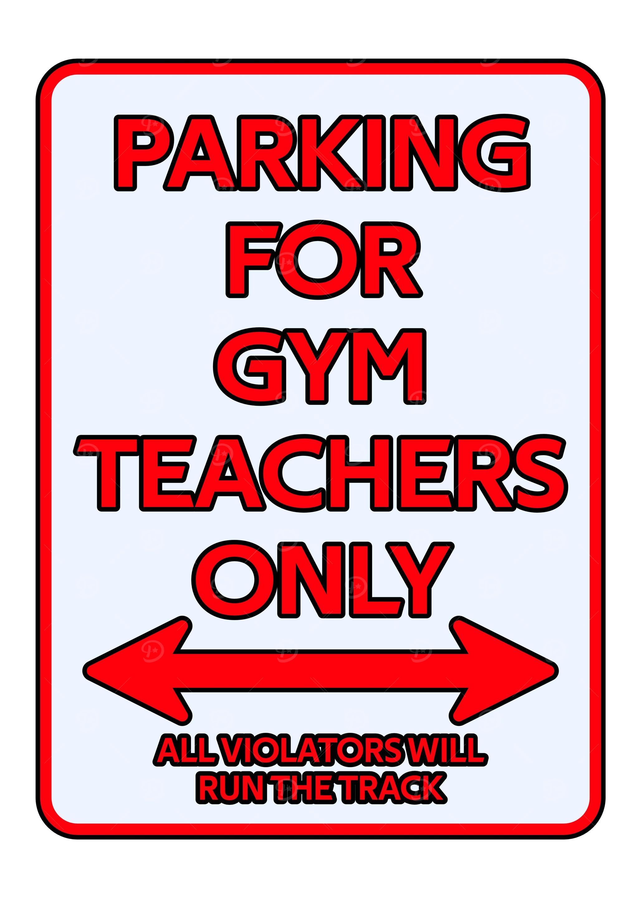 Fitness coach parking gym