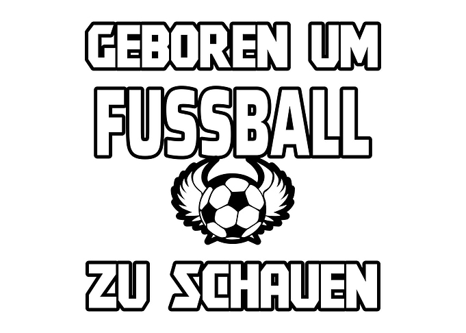 Born to watch football