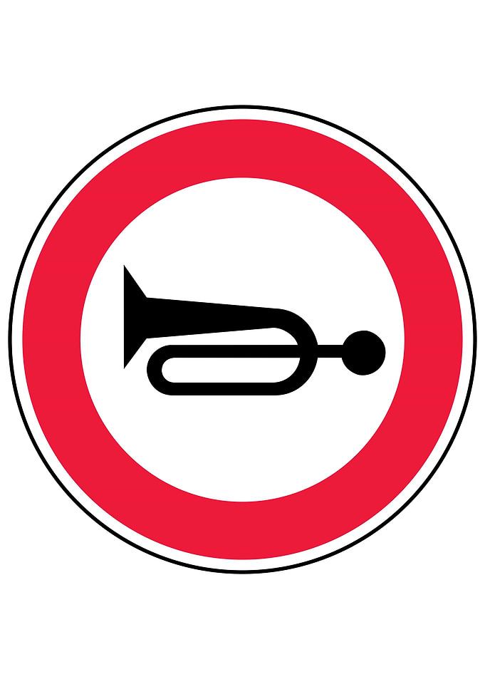 Italian Road Sign