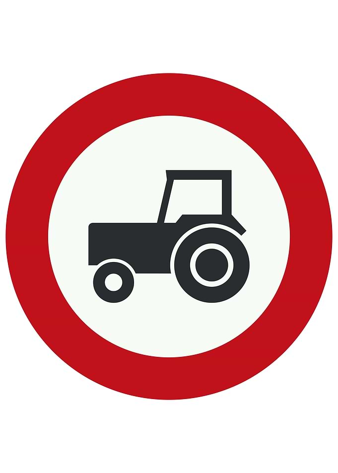 Netherlands Road Sign